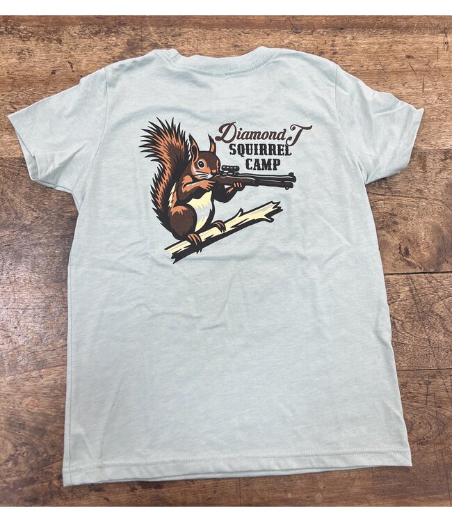 Youth Squirrel CampDTO Tee 119410