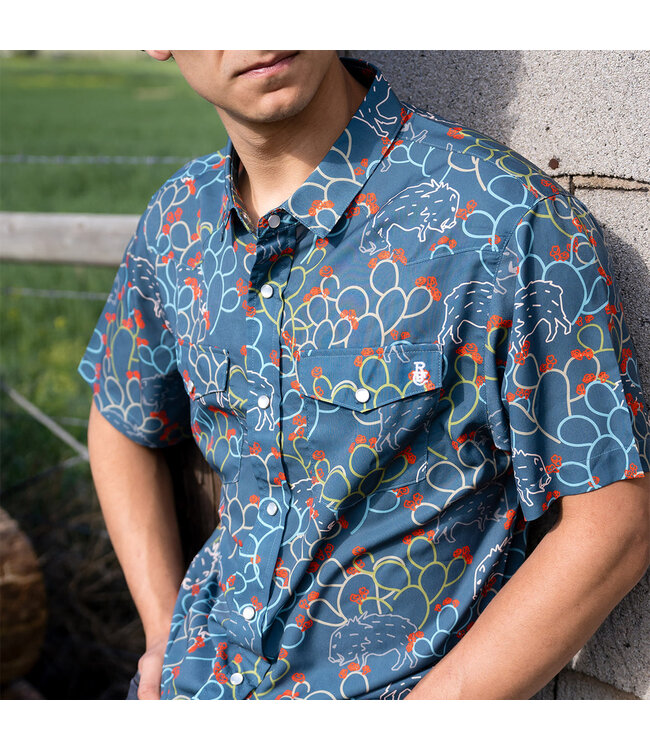 Javelina Paradise Pearl Snap SS