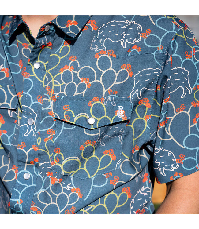Javelina Paradise Pearl Snap SS