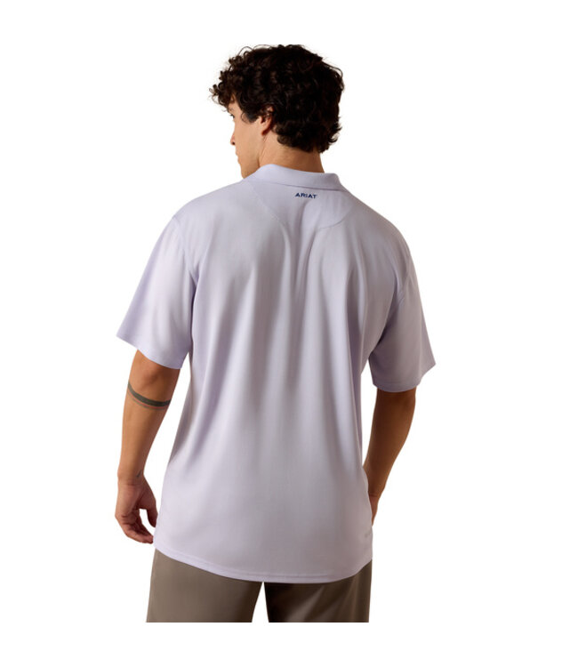 10073483 MNS TEK SS POLO PRPL HTH