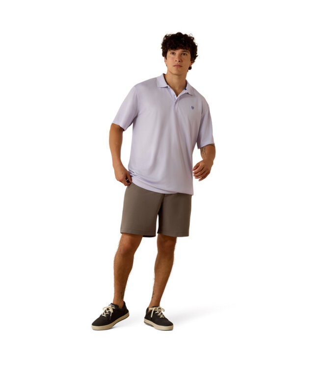 10073483 MNS TEK SS POLO PRPL HTH