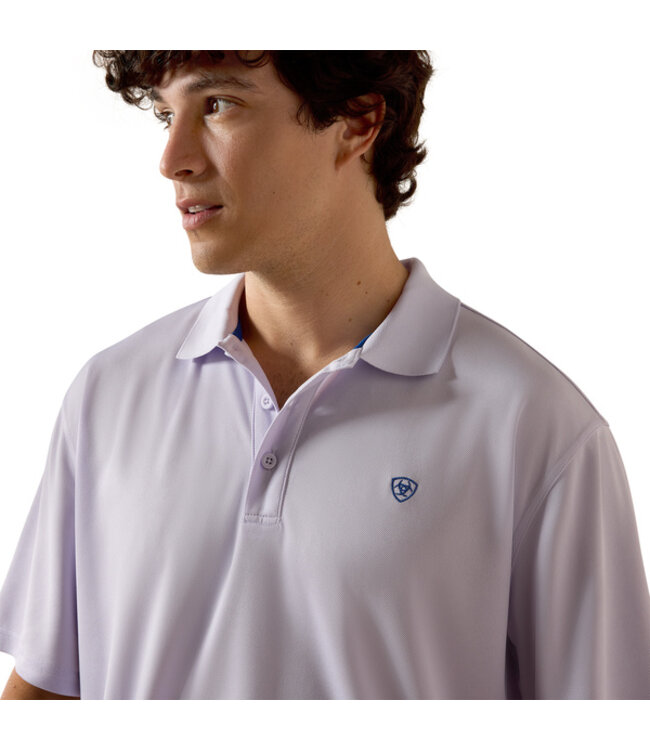 10073483 MNS TEK SS POLO PRPL HTH
