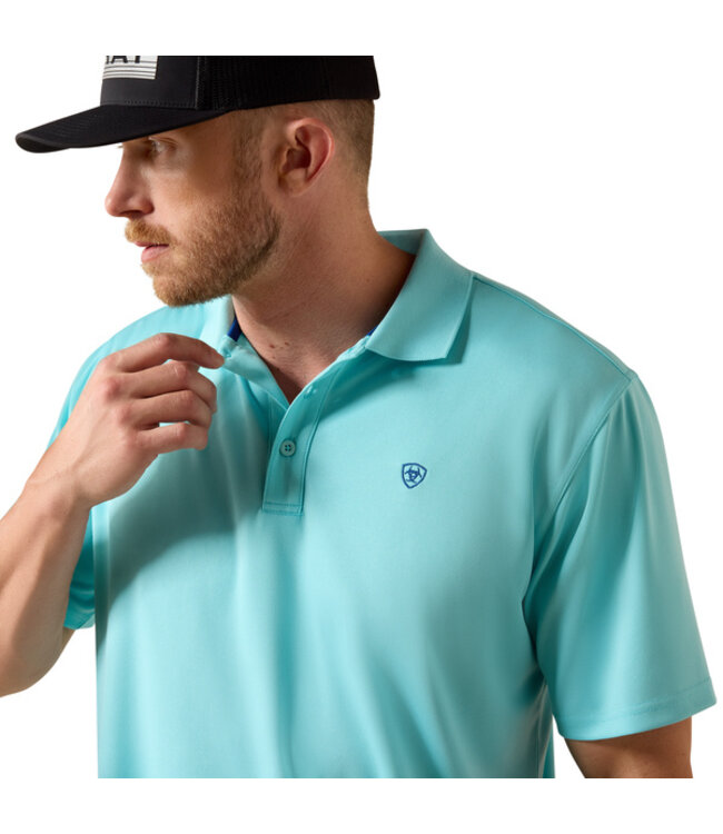 10073481 MNS TEK SS POLO ANGL BLU