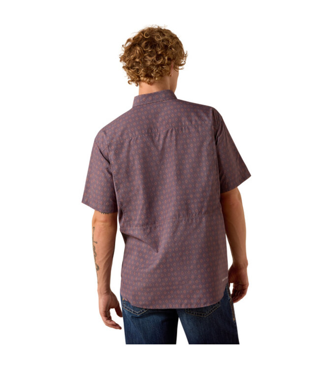 10073428 MNS PRTD VENTTEK OUTBOUND SS SHRT BLK