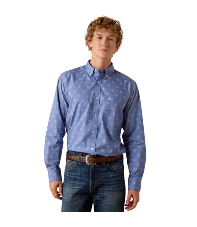 10073533 MNS BYRD FTD LS SHRT COL BLU SW