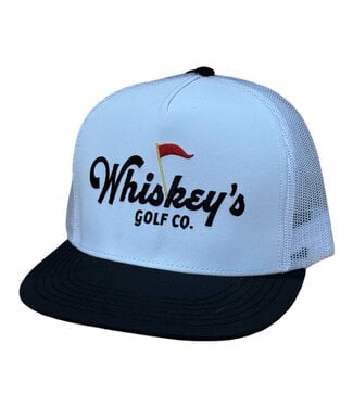 Whiskey Bent Hat Co WB Golf Co. Black Cap