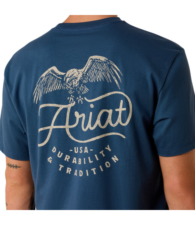 10073417 MNS DROP DOWN EAGLE SS TSHRT KEY LRGO
