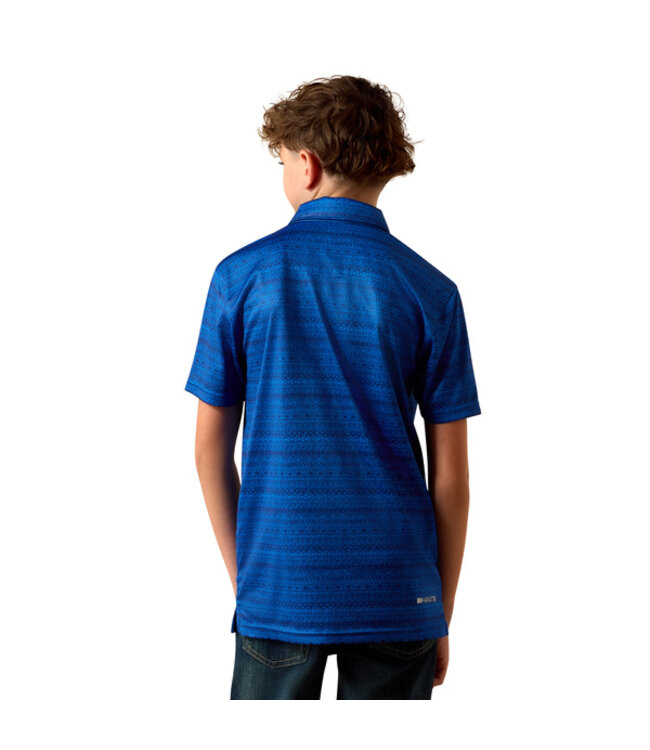 10073490 BOYS ALL OVER PRINT SS POLO BLQRTZ TSTRP