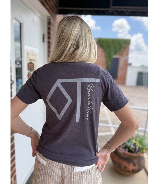 The Brand Tee Charcoal 123909