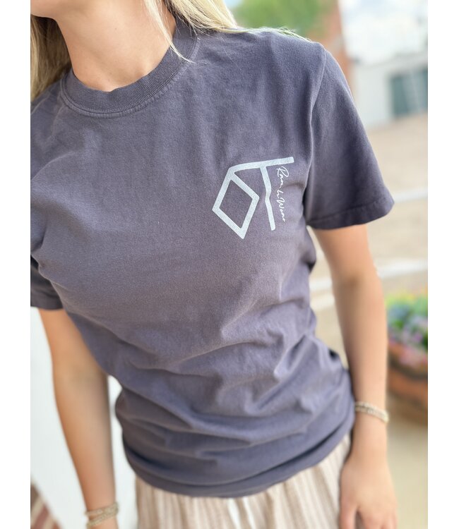 The Brand Tee Charcoal 123909