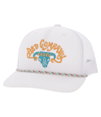 Hooey BC2604T-WHYL Bad Company White