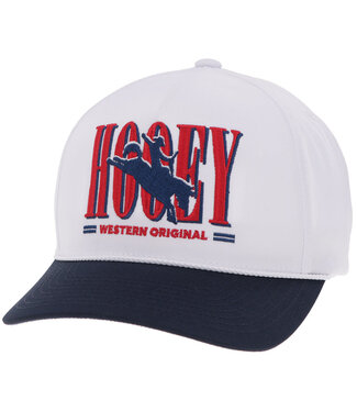 Hooey 2669T-WHNV Wild Ride White Trucker