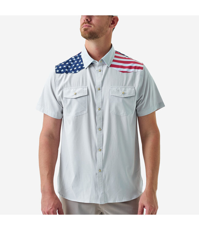 PERFORMANCE WESTERN SHIRT ALL AMERICAN