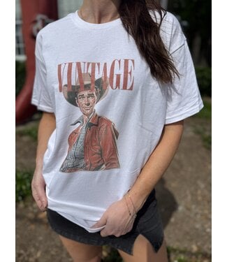 Maggie Mae's Vintage Cowboy Crew Tee MM