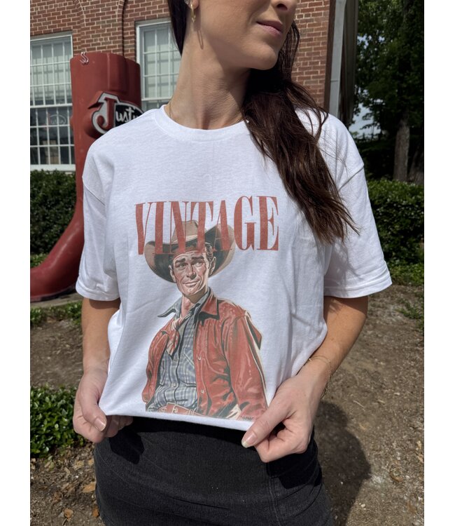 Vintage Cowboy Crew Tee MM