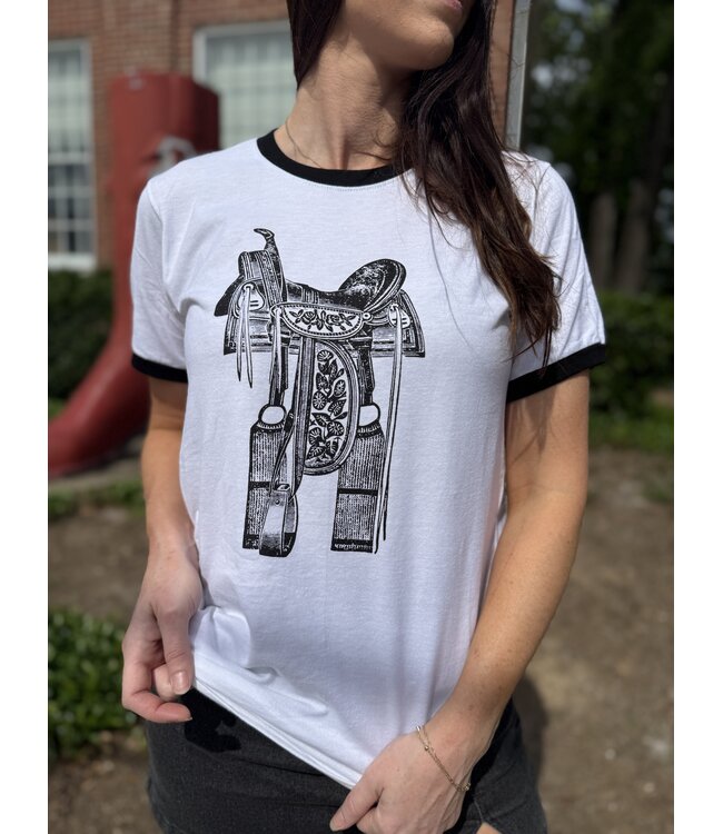 The Saddle Ringer Tee