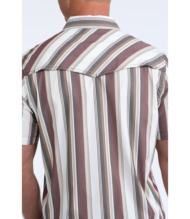 MTW1402015 SS Stripe Camp Shirt