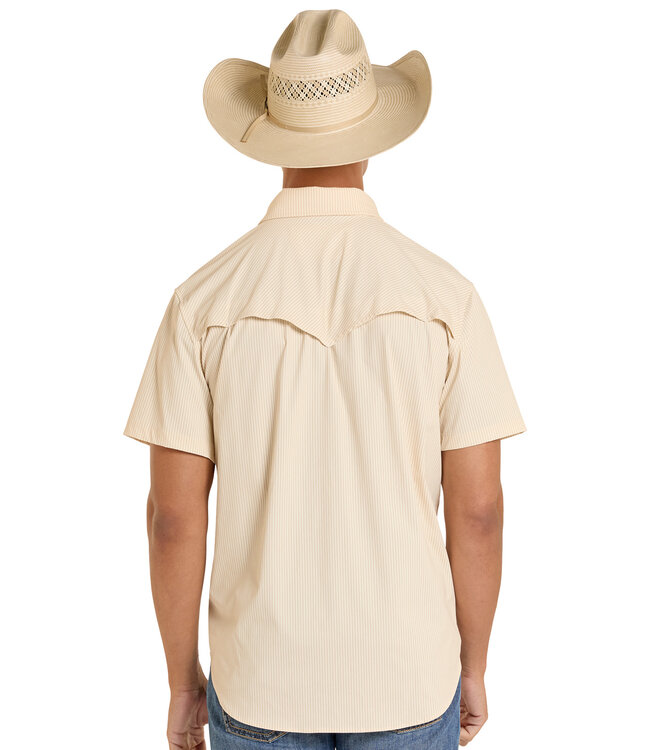 BMN3S08707 Core Stripe SS Natural