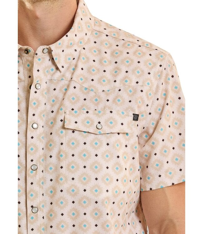 BMN3S08696 Mesh Geo SS Natural