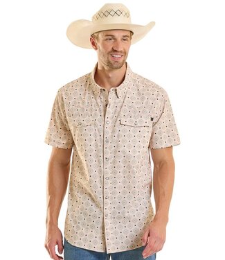 Panhandle Slim BMN3S08696 Mesh Geo SS Natural