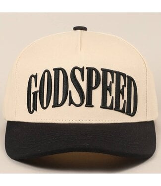 Fashion City Godspeed Two-Tone Embroidered Trucker Hat
