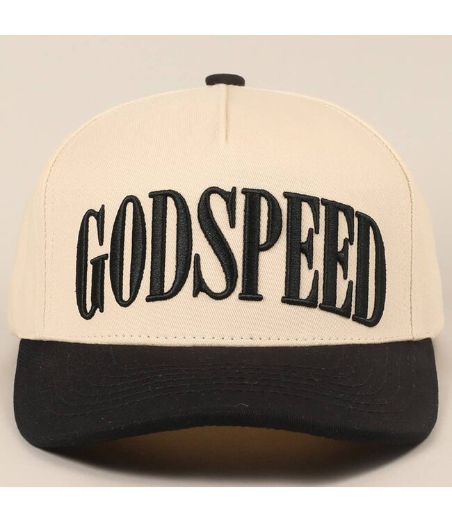 Godspeed Two-Tone Embroidered Trucker Hat