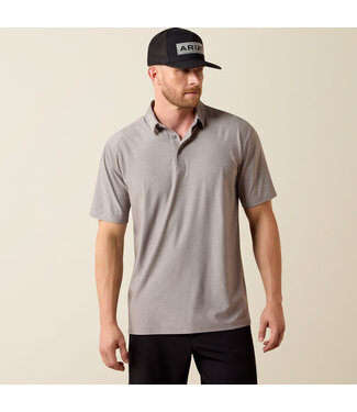 Ariat Intl 10073474 MNS CHARGER 2.0 SS POLO SKY RCKT