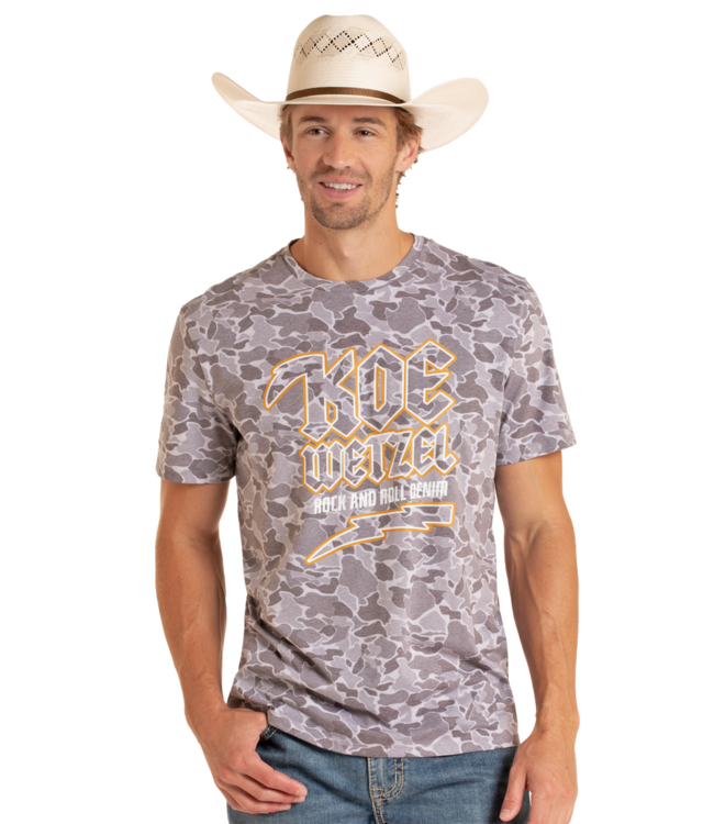 BU21T09158 Koe Graphic Tee Charcoal