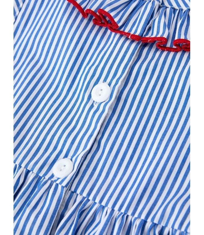 Girls Bow Smocked Dress