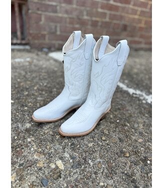 Old West Kids Old West CF8225 White Snip Toe