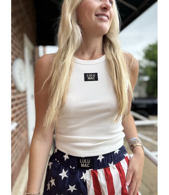 OG White Tank Lulu Mac
