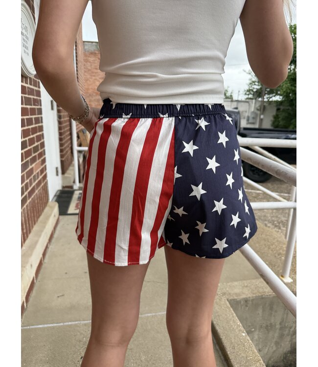Ladies Flag Boxer Shorts