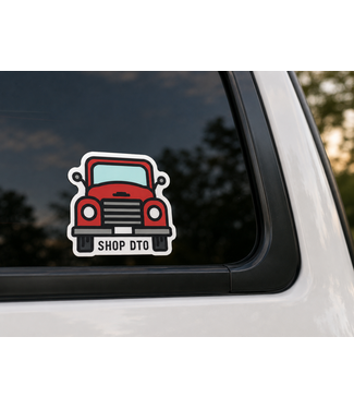 stickers NW Old School Truck Decal