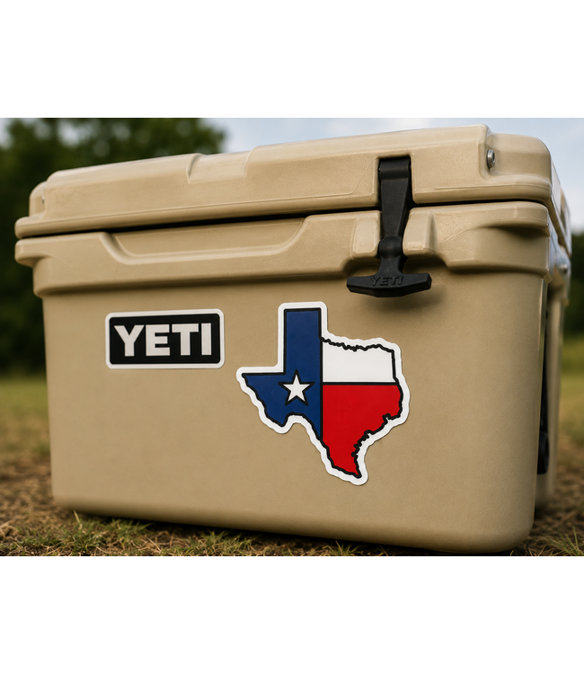 Texas Flag Decal