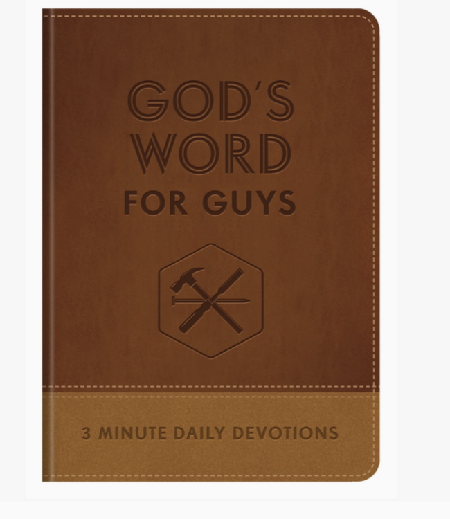 God's Word For Guys : 3-Minute Daily Devotions