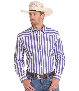 Panhandle Slim PMN2S08906 LS  Snap Blue