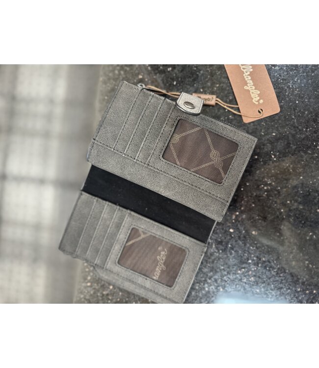 Wrangler Black Small Wallet WG162-W033BK