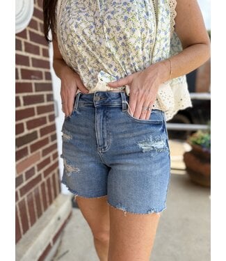 Cello Mid Rise Boyfriend Short AB49922