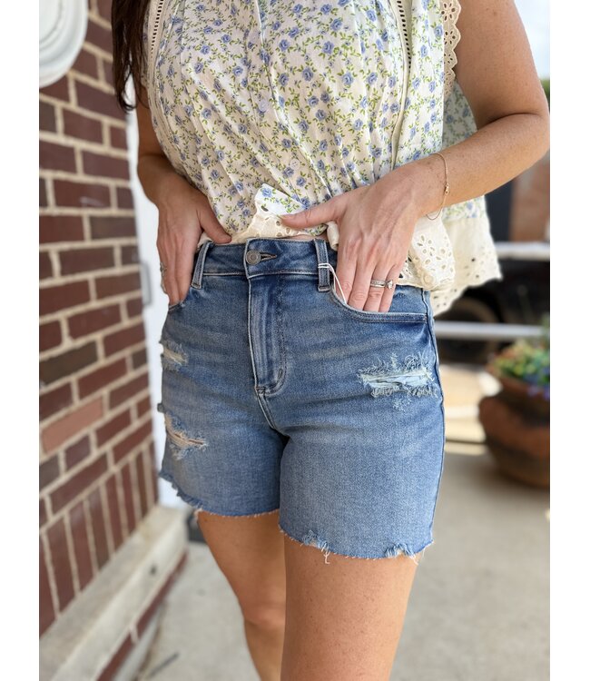 Mid Rise Boyfriend Short AB49922
