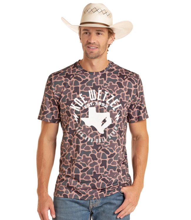 BU21T09155 Koe Graphic Tee Tan
