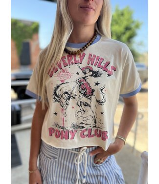 Country Deep Pony Club Ringer Tee