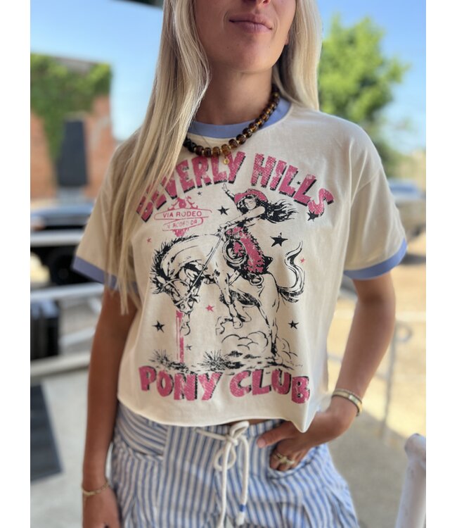 Pony Club Ringer Tee