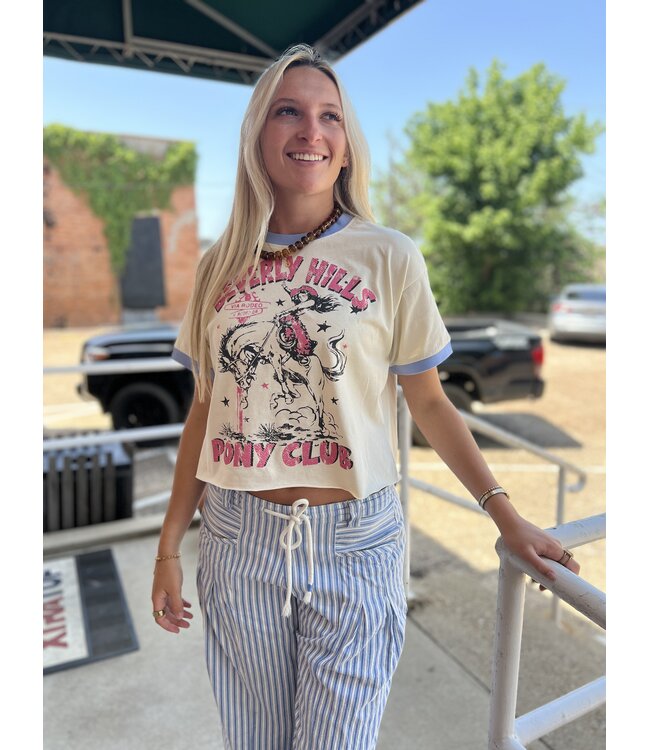 Pony Club Ringer Tee