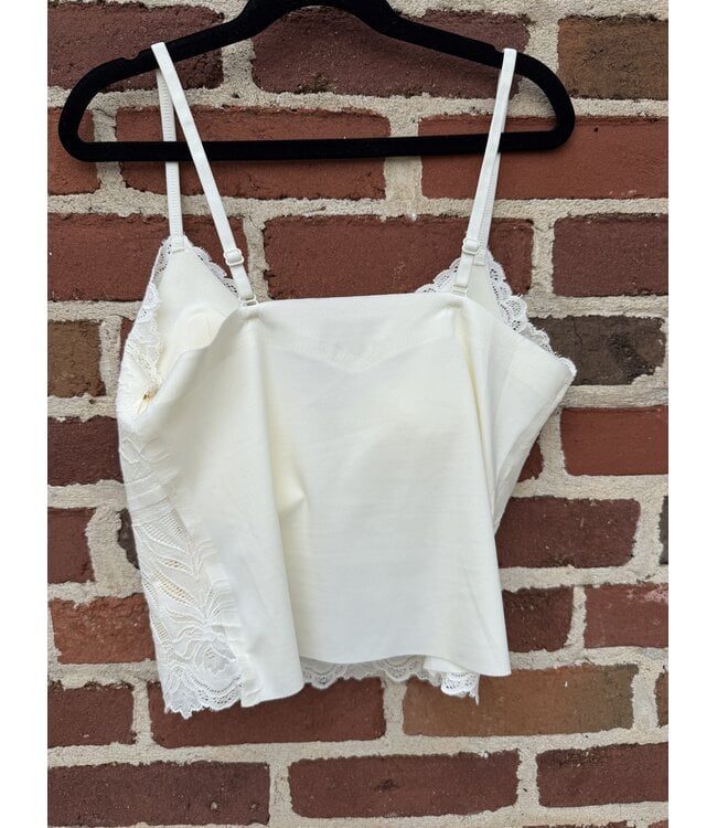 Cream Lace Bralette AB9922