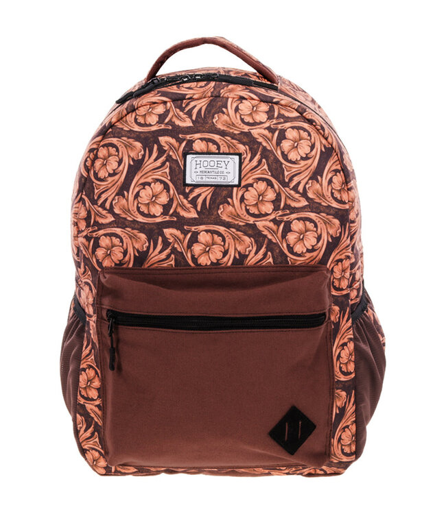BP2601BRPR Recess Brown/Tan Leather Backpack