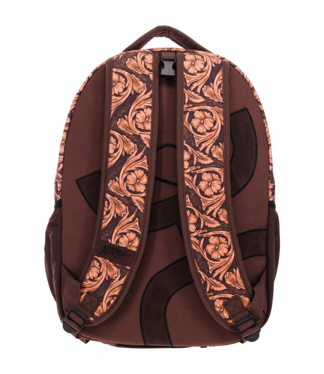 BP2601BRPR Recess Brown/Tan Leather Backpack