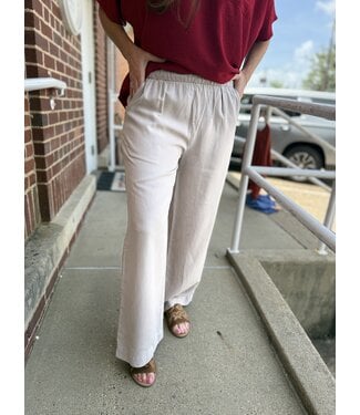be cool The Pebble Grey Wide Leg Pants 42806