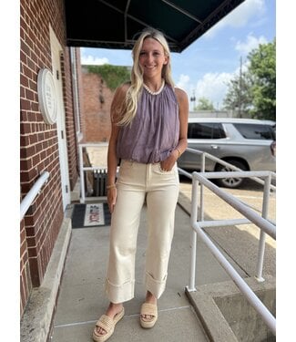ee:some The Plum Slate Blouse TK14640