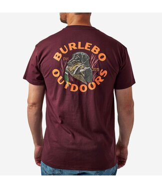 Burlebo SS Tee Maroon SST-DUCKD-MAR Burlebo