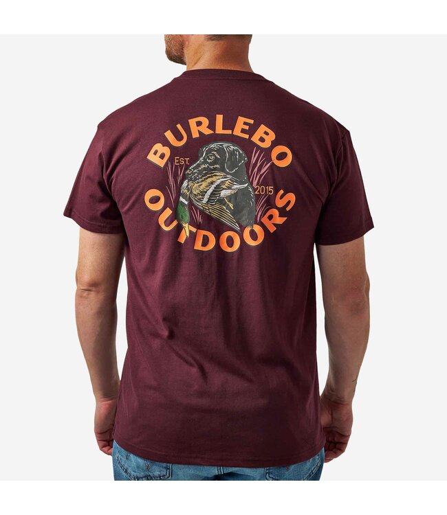 SS Tee Maroon SST-DUCKD-MAR Burlebo